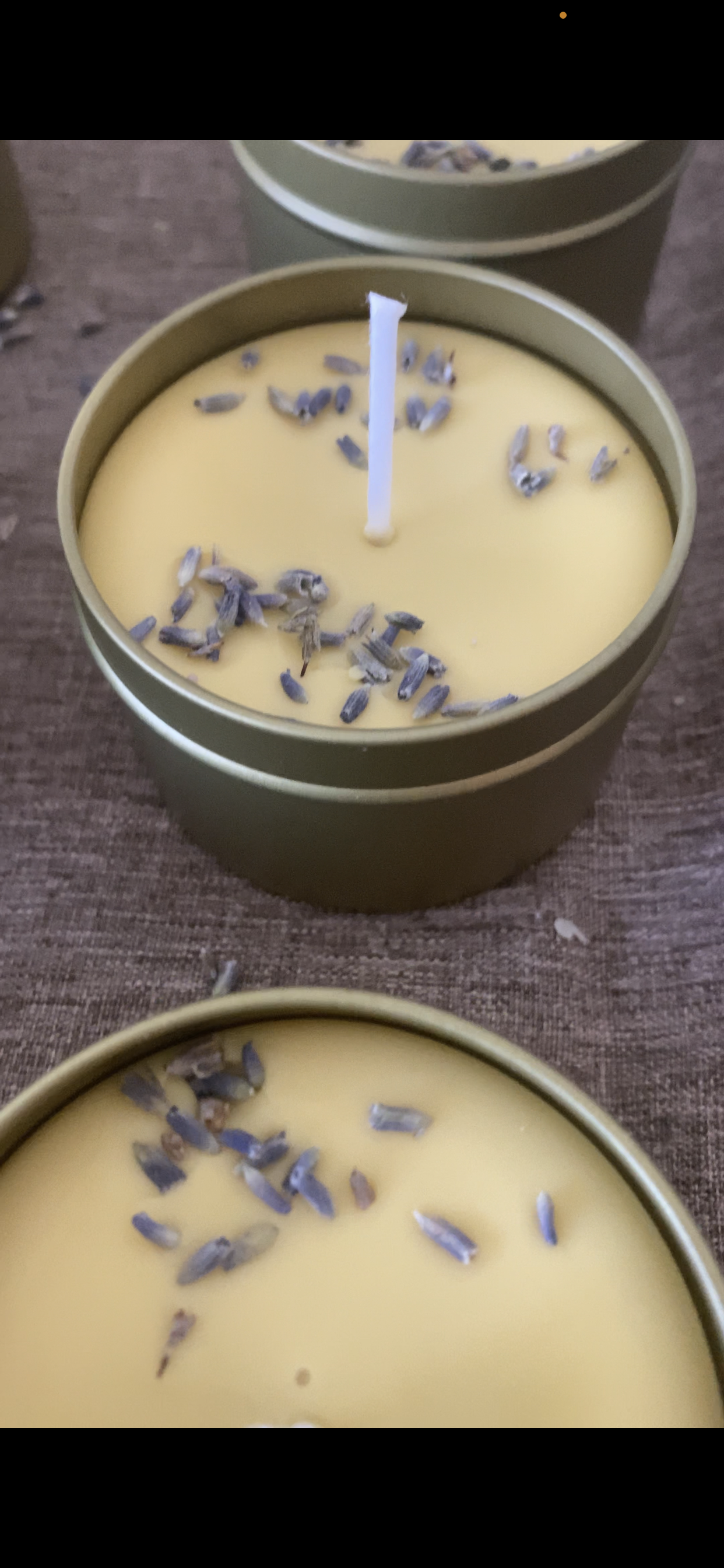 4oz Beeswax Candle